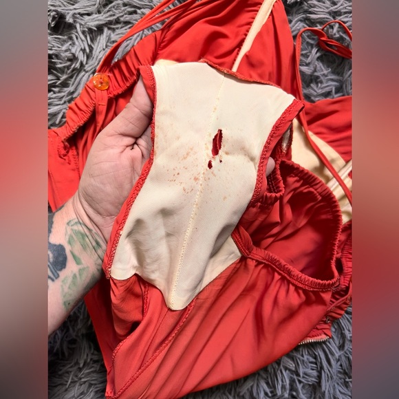 True Vintage 1950s Kerrybrooke Sea Stars Womens One Piece Swimsuit - Picture 8 of 10